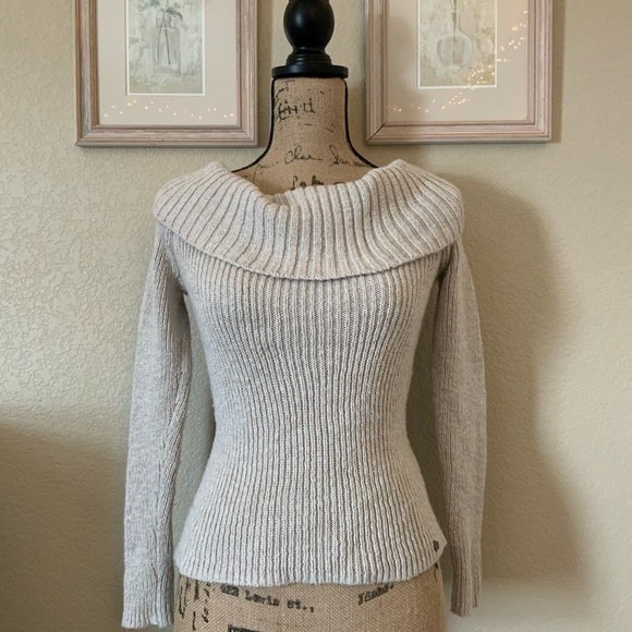 Hollister Sweaters - Off the shoulder knit sweater